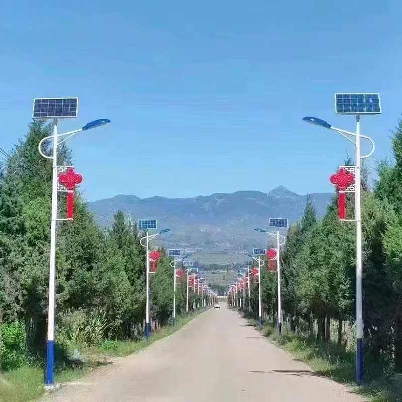 白银智能太阳能路灯厂家